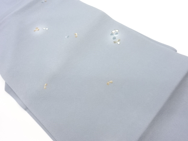 塩瀬クローバー模様名古屋帯